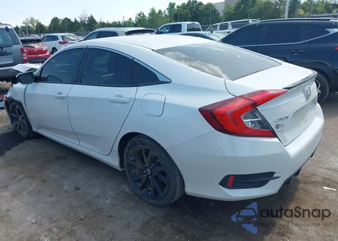 2020 Honda Civic Sport из США, поврежденный, VIN 2HGFC2F8XLH537079